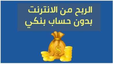 كيفية الربح من الانترنت بدون حساب مصرفي